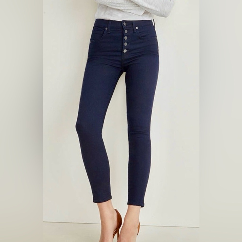Veronica Beard ‘Debbie’ High Rise Skinny Jean - Indigo Wash - Size 12/31